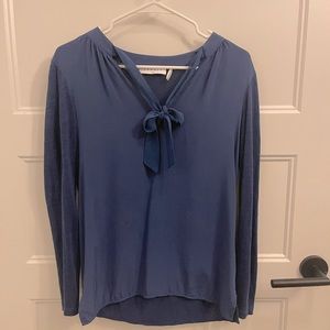 Sandro blouse in dark blue